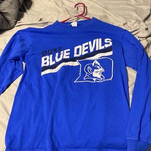 duke blue devils long sleeve tee